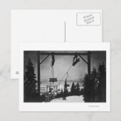 Stadsantenne van de voorzitter van de Crouse Mount Briefkaart (Voorkant / Achterkant)