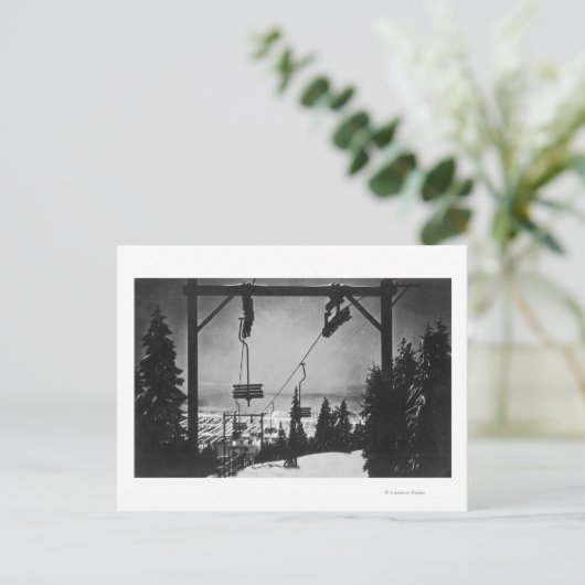 Stadsantenne van de voorzitter van de Crouse Mount Briefkaart (Staand voorkant)