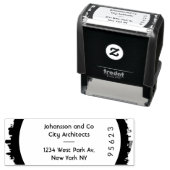 Stadsarchitect Zelfinktende Stempel (In situ)