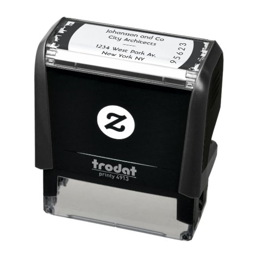 Stadsarchitect Zelfinktende Stempel (Product)