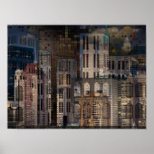 Stadsarchitectuur 3 ontkoppeling poster (Voorkant)