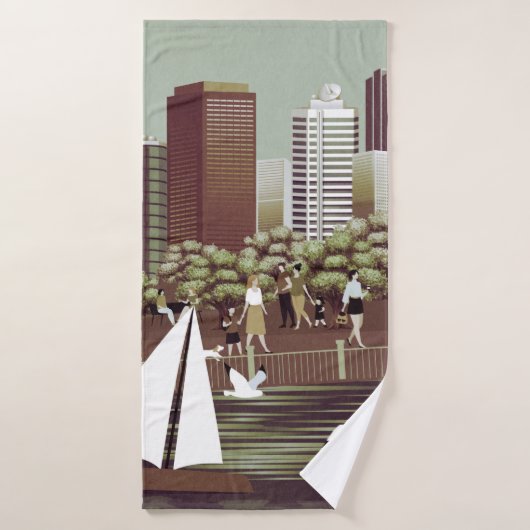 Stadsbadhanddoek Badhanddoek (Badhanddoek)