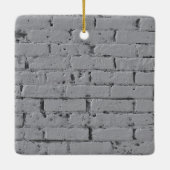 Stadsbakmuur gekleurd wit keramisch ornament (Achterkant)