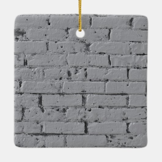 Stadsbakmuur gekleurd wit keramisch ornament (Achterkant)