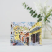 Stadsbeeld van Las Palmas de Gran Canaria. Briefkaart (Staand voorkant)