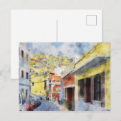 Stadsbeeld van Las Palmas de Gran Canaria. Briefkaart (Voorkant / Achterkant)