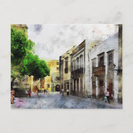 Stadsbeeld van Las Palmas de Gran Canaria. Briefkaart