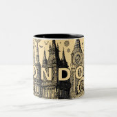 STADSBEELD VAN LONDEN TWEEKLEURIGE KOFFIEMOK (Center)