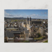 Stadsbeeld van Sedan, Ardennen, Frankrijk Briefkaart (Voorkant)