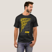 Stadsbepaling dominante streetslijtage t-shirt (Voorkant volledig)