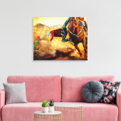 "Stadsbewoner" Canvas Afdruk (Insitu (Woonkamer))