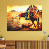 "Stadsbewoner" Canvas Afdruk (Insitu (Woonkamer))