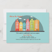 Stadsbewoners ontmoeten uitnodiging & groet (Voorkant)