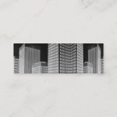 Stadsblokkeringskaart Mini Visitekaartje (Achterkant)