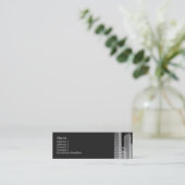 Stadsblokkeringskaart Mini Visitekaartje (Staand voorkant)