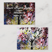 Stadsboom grunged - Lite Visitekaartje (Voorkant / Achterkant)