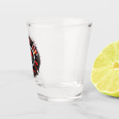 Stadsbrandweer Logo Shot Glas (Rechts)