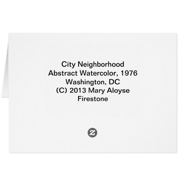 Stadsbuurt (Achterkant Horizontaal)