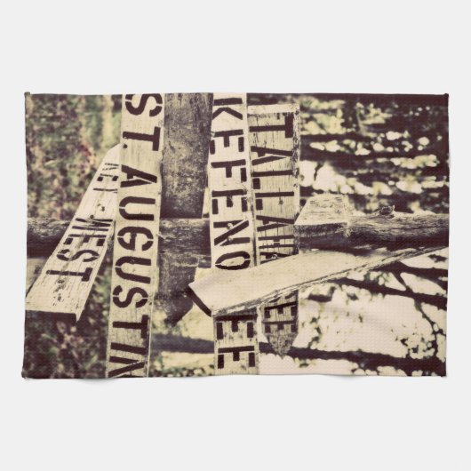 Stadscentrum in Florida Theedoek (Horizontaal)