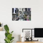 Stadscentrum in het Poster van Venetië (Thuiskantoor)