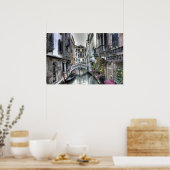 Stadscentrum in het Poster van Venetië (Keuken)