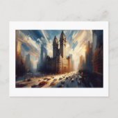 Stadscentrum van Ontario Briefkaart (Voorkant)