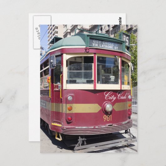 Stadscirkeltram Briefkaart (Voorkant / Achterkant)