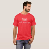 Stadscoördinatenokyo vrienden t-shirt (Voorkant volledig)