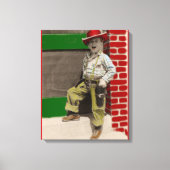 stadscowboy canvas afdruk (Voorkant)