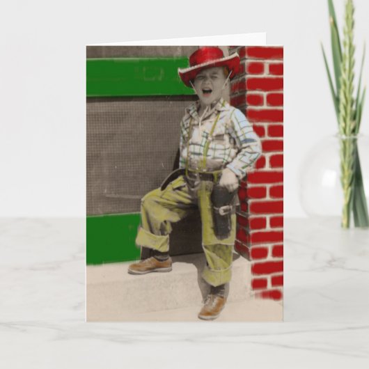 stadscowboy kaart (Voorkant)