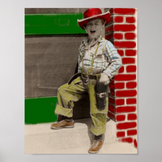 stadscowboy poster (Voorkant)