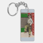 stadscowboy sleutelhanger (Voorkant Links)