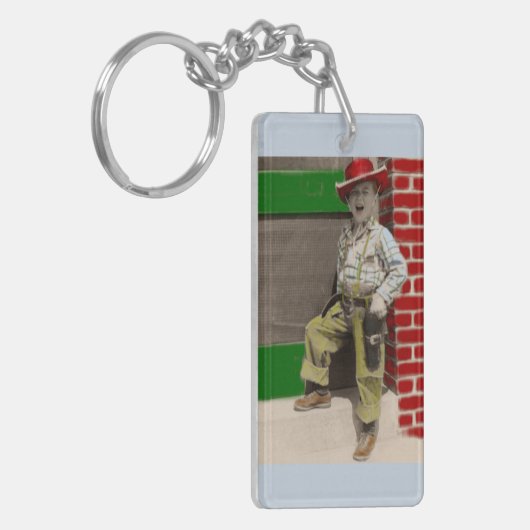 stadscowboy sleutelhanger (Voorkant Links)