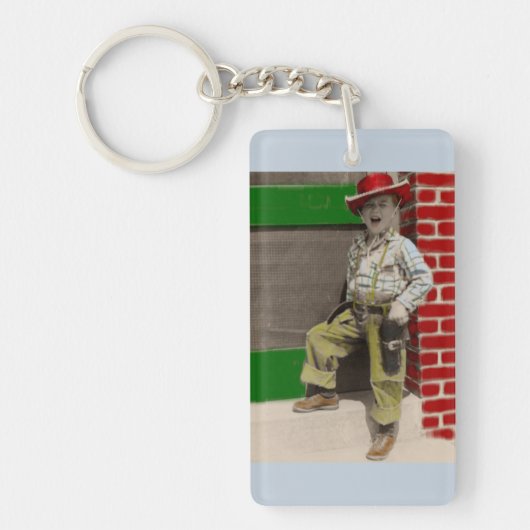 stadscowboy sleutelhanger (Voorkant)