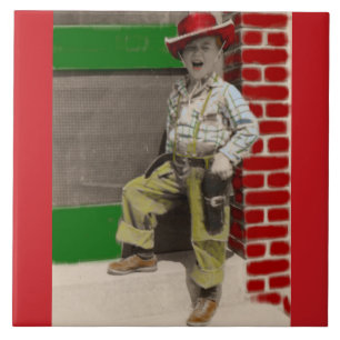 stadscowboy tegeltje