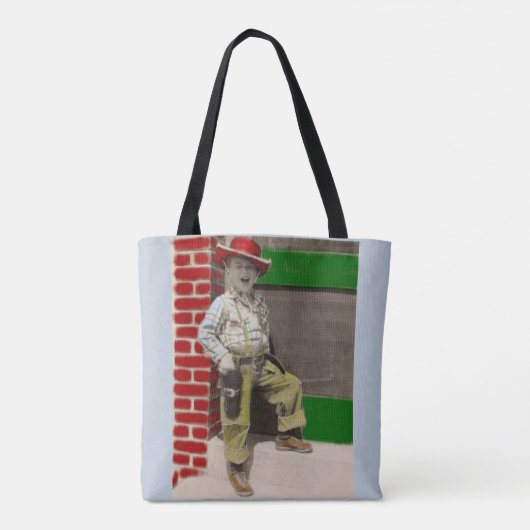 stadscowboy tote bag (Achterkant)