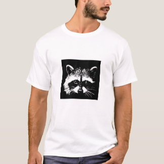 Stadscritter - Raccoon Face - dierlijke design T-shirt