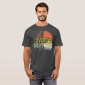 Stadsdag handelaar I houdt van maandelijks geld vo T-shirt (Voorkant volledig)