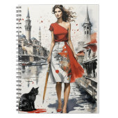 Stadsdame Notitieboek (Voorkant)