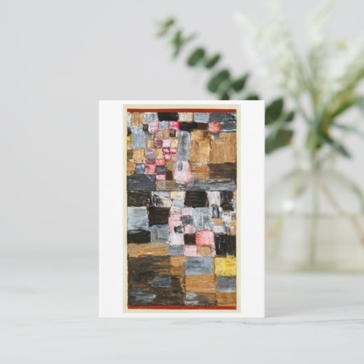 Stadsesluiting | Paul Klee | Briefkaart (Staand voorkant)