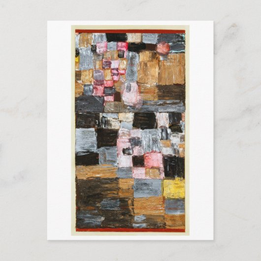Stadsesluiting | Paul Klee | Briefkaart (Voorkant)