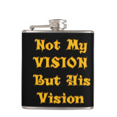 Stadsfantastisch masculinaire design heupfles (Voorkant)