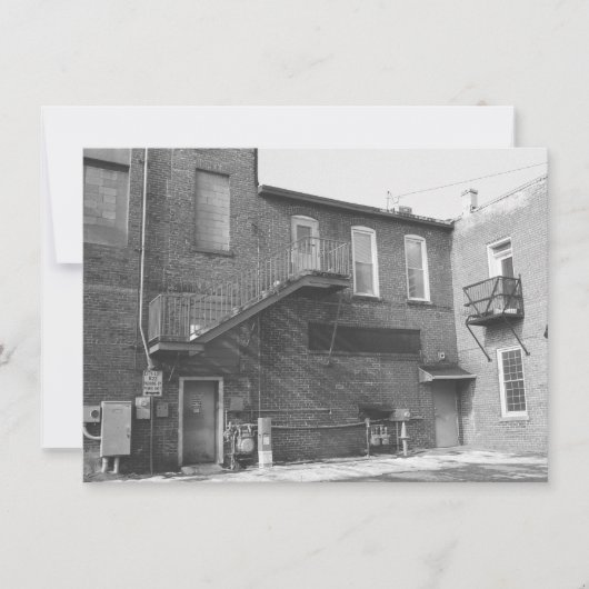 stadsfotografie notitiekaartje (Voorkant)