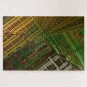 Stadsfractale puzzel (Horizontaal)