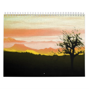 Stadsgebonden uitzichten kalender