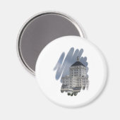 stadsgebouw magneet (Voorkant / Achterkant)