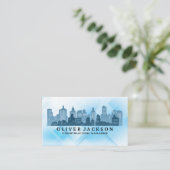 Stadsgebouwen | Downtown Properties Visitekaartje (Staand voorkant)