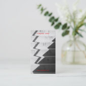 Stadsgewijze trappen voor visitekaartjes (Staand voorkant)