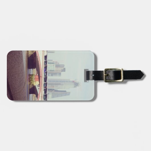 Stadsgezicht Bagagelabel (Voorkant horizontaal)