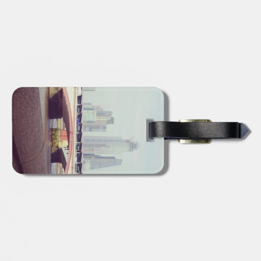 Stadsgezicht Bagagelabel (Achterkant horizontaal)